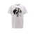 Alexander McQueen Cotton t-shirt with iconic frontal Skull White