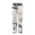 Alexander McQueen Cotton trouser with BlackeWhite print White