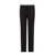 Burberry Wool trouser with sade satin band Black