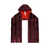 Burberry Faux fur scarf with hood Red