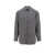 Burberry B oversize silk shirt Black