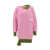 Marni Virgin wool and cotton oversize sweater Pink