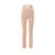 ANDREADAMO Ribbed knit trouser Beige