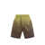 44 LABEL GROUP Nylon bermuda shorts with logo print Green