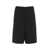 Nine in the morning Bermuda shorts "Basil" with drawstring Black