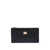 Dolce & Gabbana Leather card holder with metal logo Black