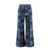 Chloe Multicolor patchwork denim jeans   This denim is a blend of recycled cotton ( above 75% ) and natural fibers Blue