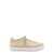 Chloe Leather sneakers with rope profile Beige