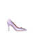 AMINA MUADDI Amina Muaddi With Heel Purple Purple