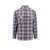 Isabel Marant Cotton and linen shirt with madras motif Blue