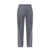 PT TORINO Virgin wool trouser with frontal pinces Grey
