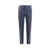 PT TORINO Stretch cotton trouser Blue
