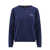 A.P.C. Cotton sweater with logo Blue