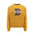 DRÔLE DE MONSIEUR Cotton sweatshirt with frontal monogram Yellow