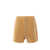 DRKSHDW Organic cotton bermuda shorts with lateral slits Beige