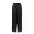 Erika Cavallini Silk blend trouser with pinces Black