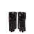 DURAZZI MILANO Patent leather gloves Black