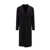 Dolce & Gabbana Virgin wool blend flared coat Black
