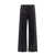 Dolce & Gabbana Wide stretch cotton trouser Black