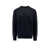 Dolce & Gabbana Virgin wool sweater with DG motif Black