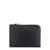 Tom Ford Leather document case with logo print Black