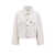HAIKURE Denim jacket with back logo patch White