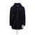 Moschino Cotton jacket with iconic tag Black