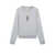 MAISON KITSUNÉ Cotton sweatshirt with dressed fox print Grey