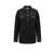 Michael Kors Shirt with gold metal buttons Black