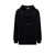 Michael Kors Biologic cotton sweatshirt with flocked monogram Black