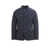 Moorer Classic Fit padded jacket Blue