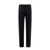 Off-White Virgin wool trouser with zip detail Black