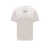 Off-White Organic cotton t-shirt with frontal logo White