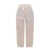 Dries Van Noten Cotton cargo trouser with drawstring at waist Beige