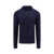 Peuterey Ribbed sweater with logo detail Blue