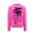 Palm Angels Wool blend sweater with Palmity inlay Pink