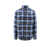 AMIRI Plaid shirt with AMIRI pattern Blue