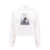 Palm Angels Cotton sweatshirt with Mirage print White