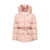 Palm Angels Padded jacket with adjustable drawstring Pink
