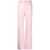 REMAIN Leather Straight Pants Pink