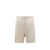 Rick Owens Organic cotton bermuda shorts with laterali slits Grey