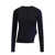 MM6 Maison Margiela Viscose and cotton sweater Black