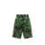 DSQUARED2 Nylon bermuda shorts with flocked print Green