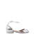 DURAZZI MILANO Laminated leather ballerinas Silver