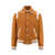 PT TORINO Cotton jacket with contrasting inserts Brown