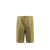 HEVO Cotton and metal bermuda shorts with pinces Green