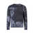 Original Vintage Wool blend sweater with tie-dye effect Black