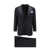 KITON Wool tuxedo with satin profiles Black