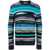 MISSONI BEACHWEAR Crewneck Sweater Blue