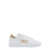 KITON Leather sneakers with embroidered monogram White